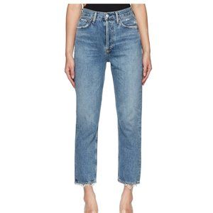 AGOLDE Blue Riley Jeans stretch denim jeans SZ 27